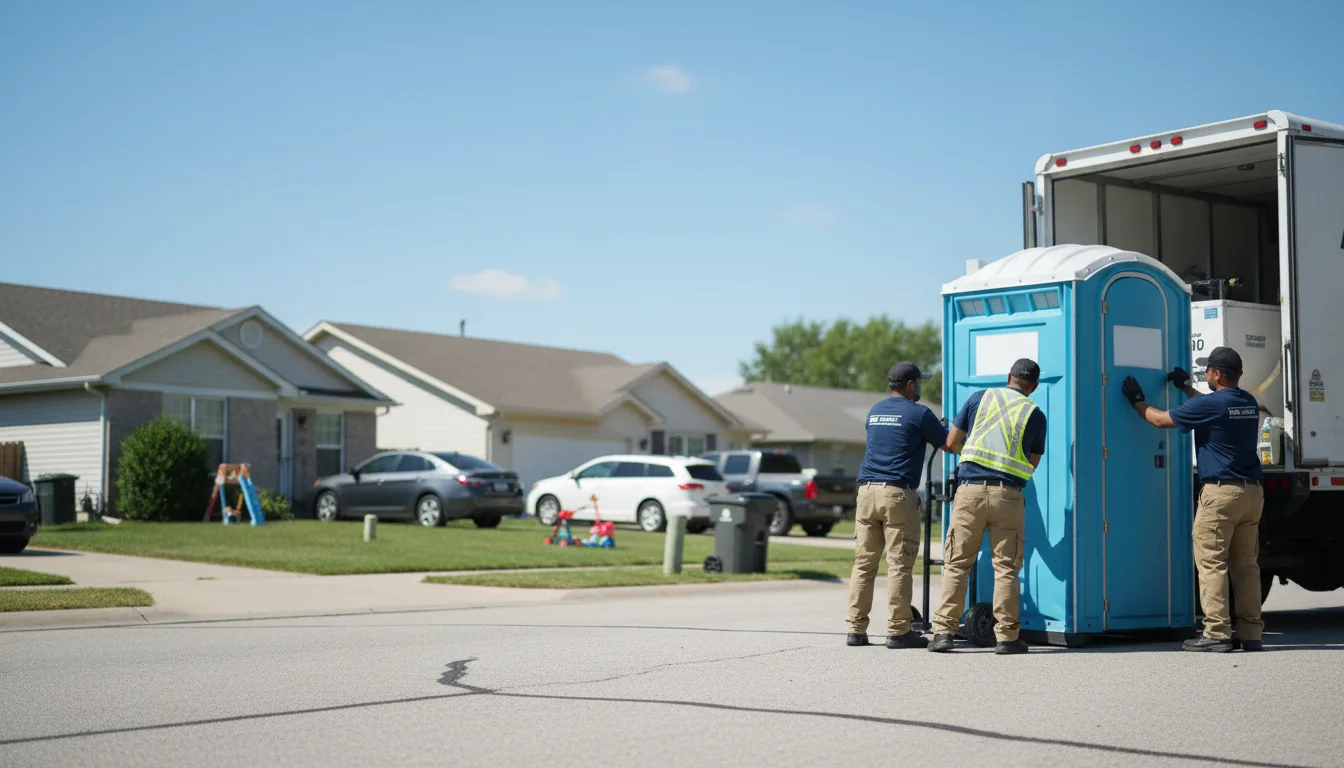 Standard Porta Potty Rentals in Benson, IL near me